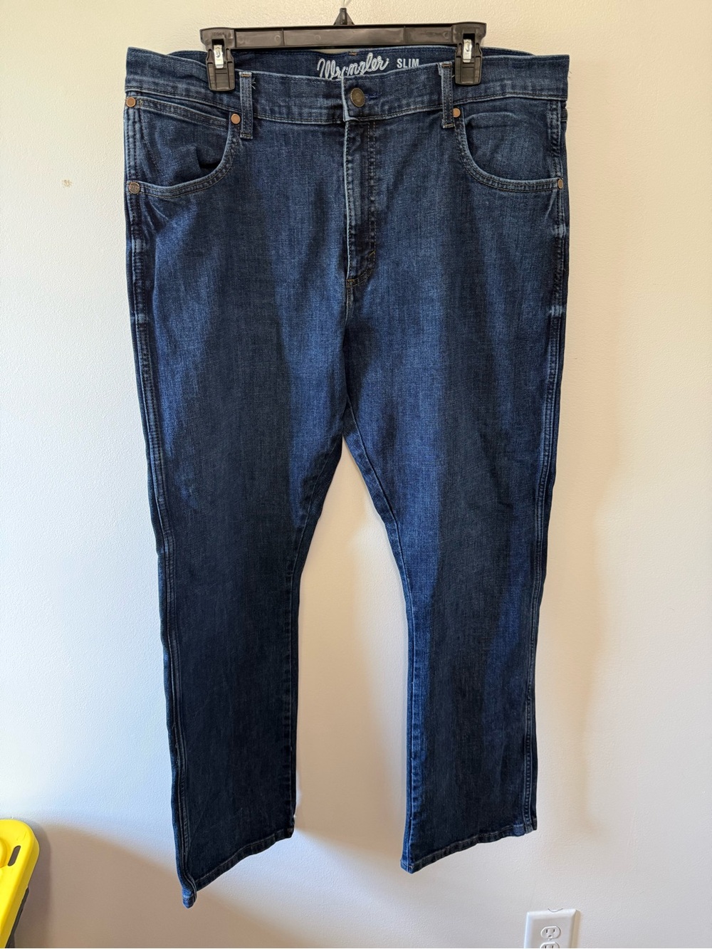 Wrangler Slim Boot Men’s Jeans in Dark Indigo